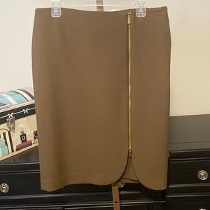 Ann Taylor Olive Skirt